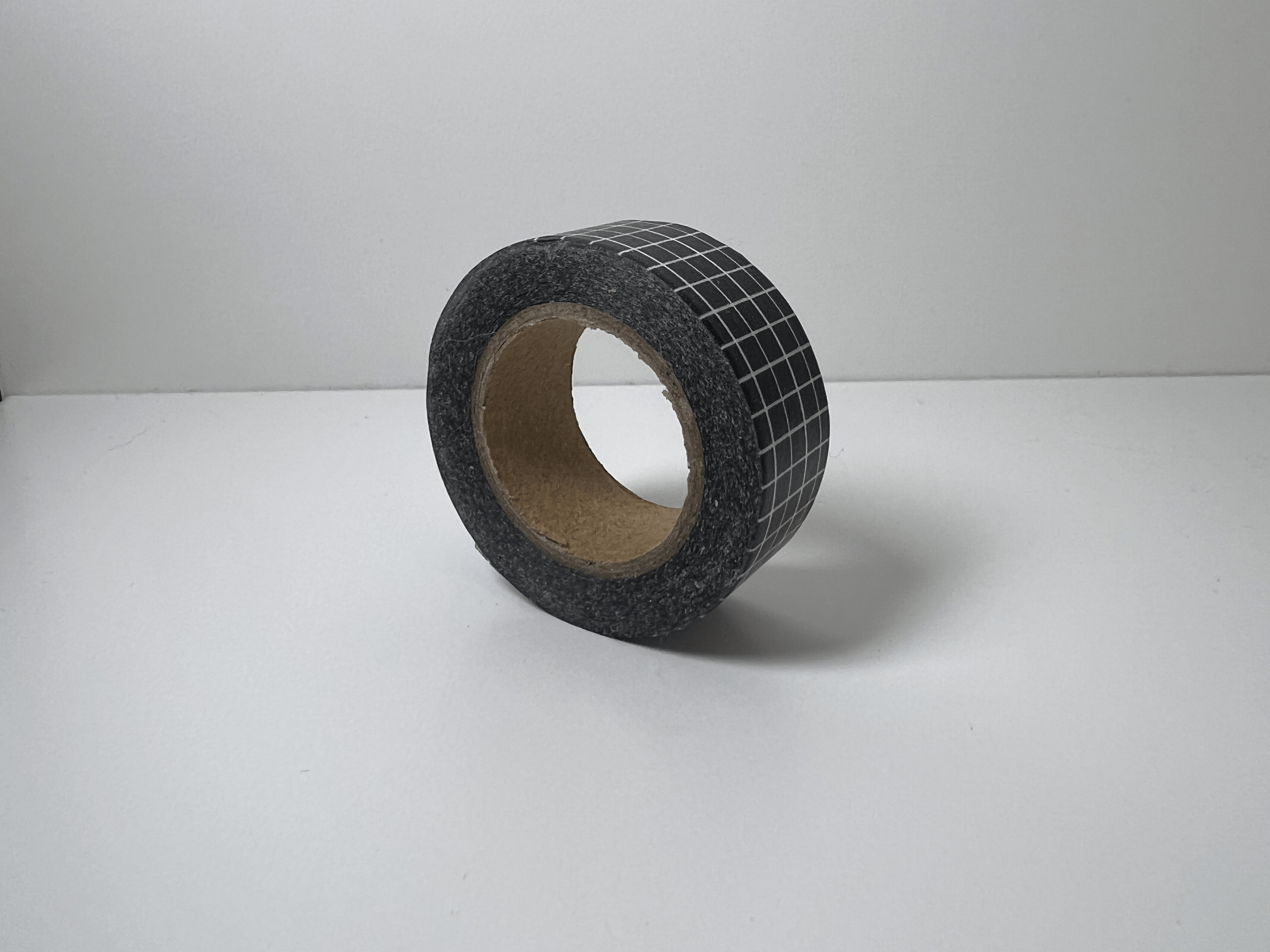 washi tape on its side